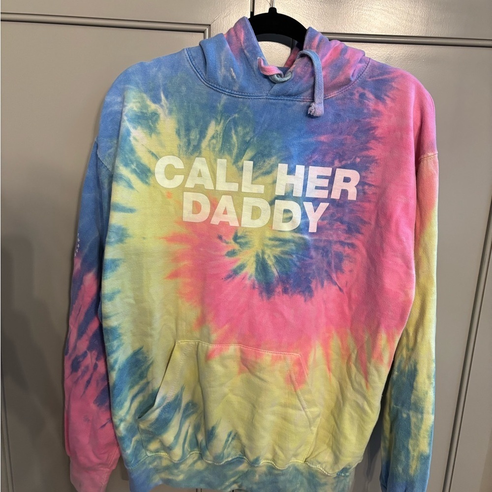Call Her Daddy Tie-Dye Hoodie M